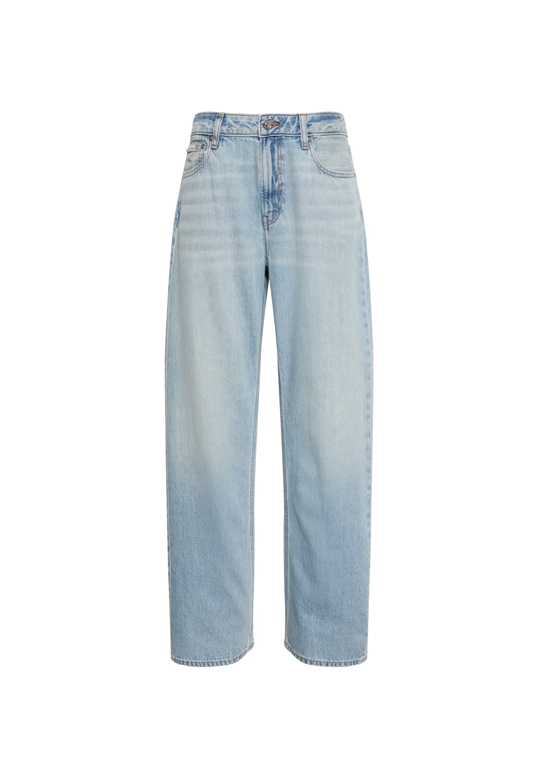 90S STRAIGHT INDIGO STONE - Düz kesim jean pantolon - indigo taşlama