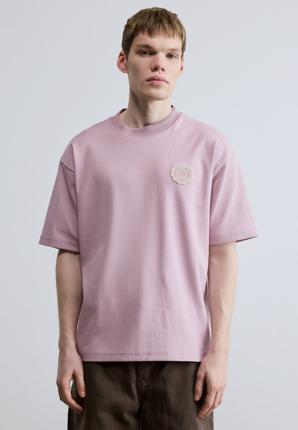 VARSITY - Basic T-shirt - light pastel purple