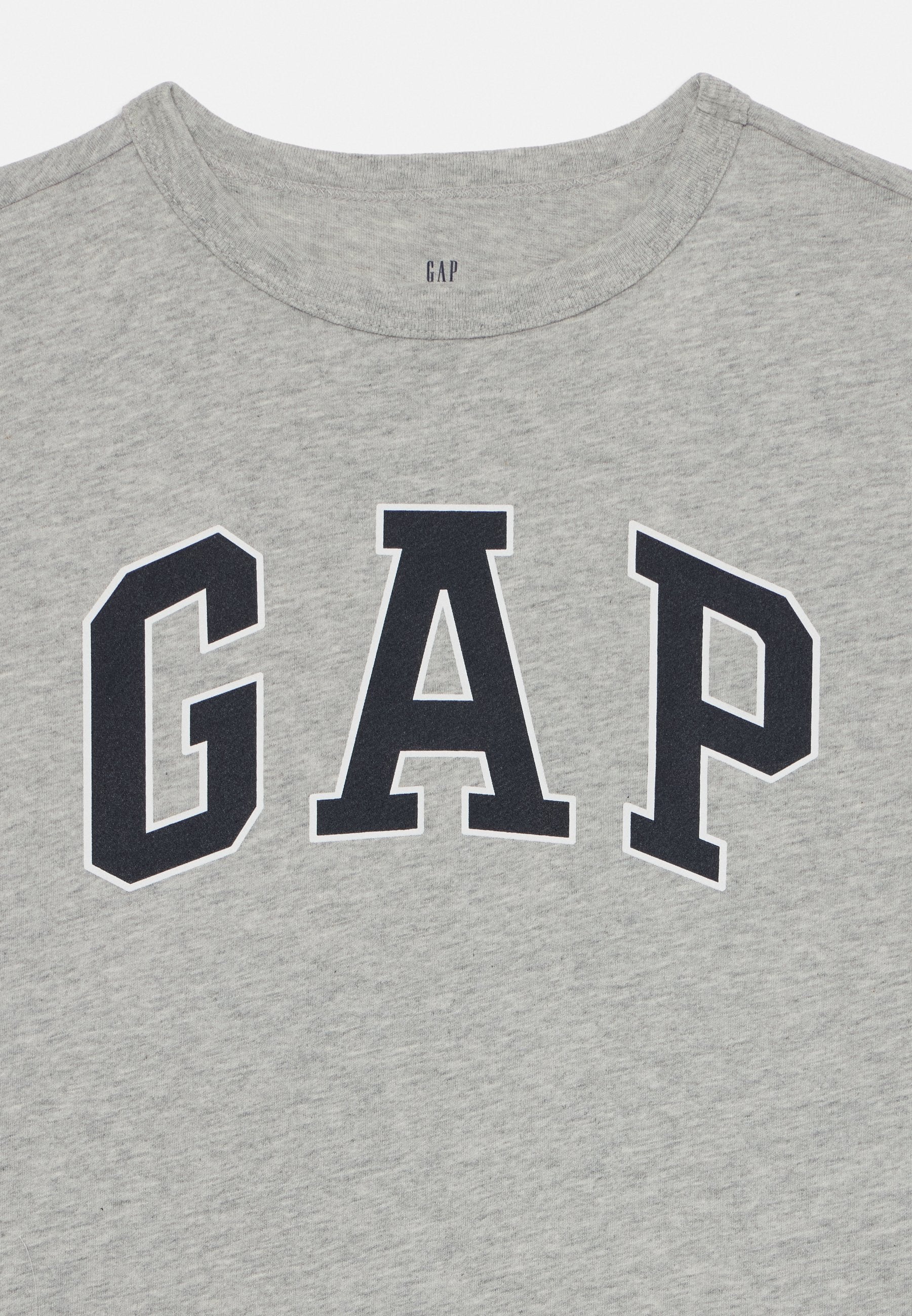 KIDS GAP LOGO T-SHIRT - Print T-shirt - light heather grey