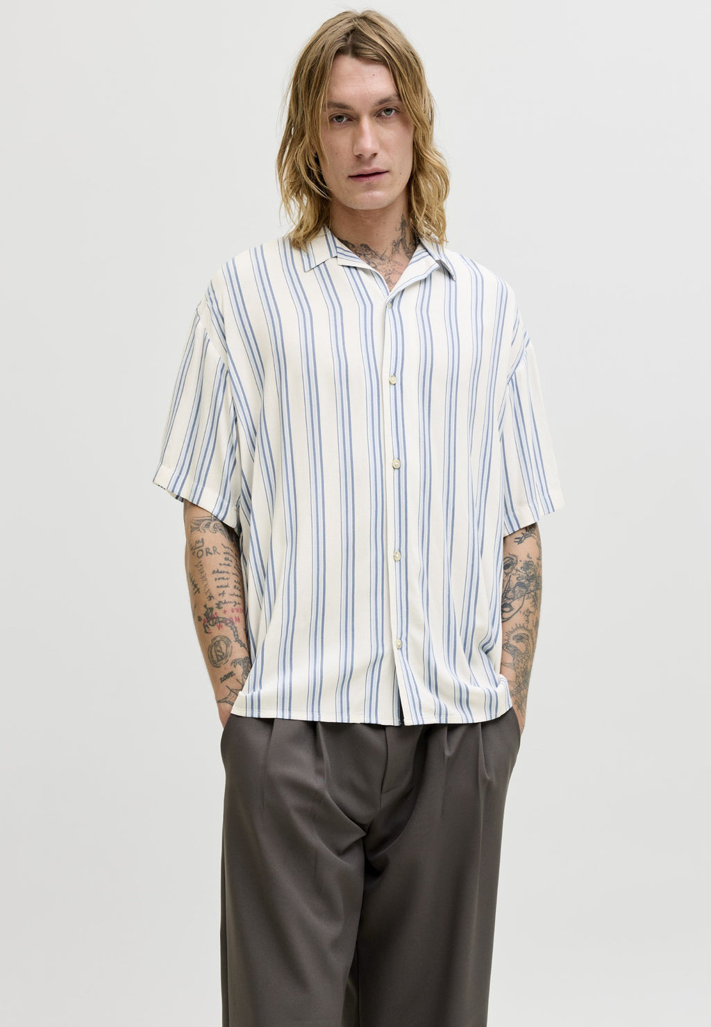 Resort Loose Fit - Shirt - celestial blue