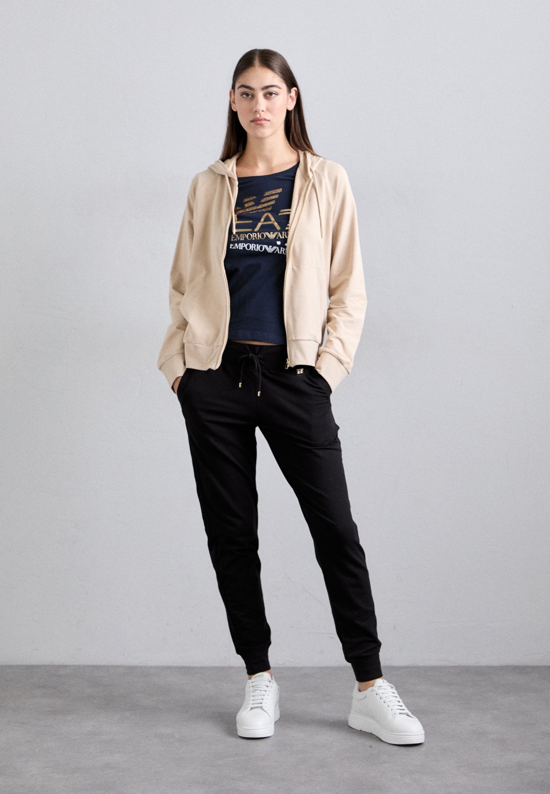 TROUSER - Tracksuit bottoms - black