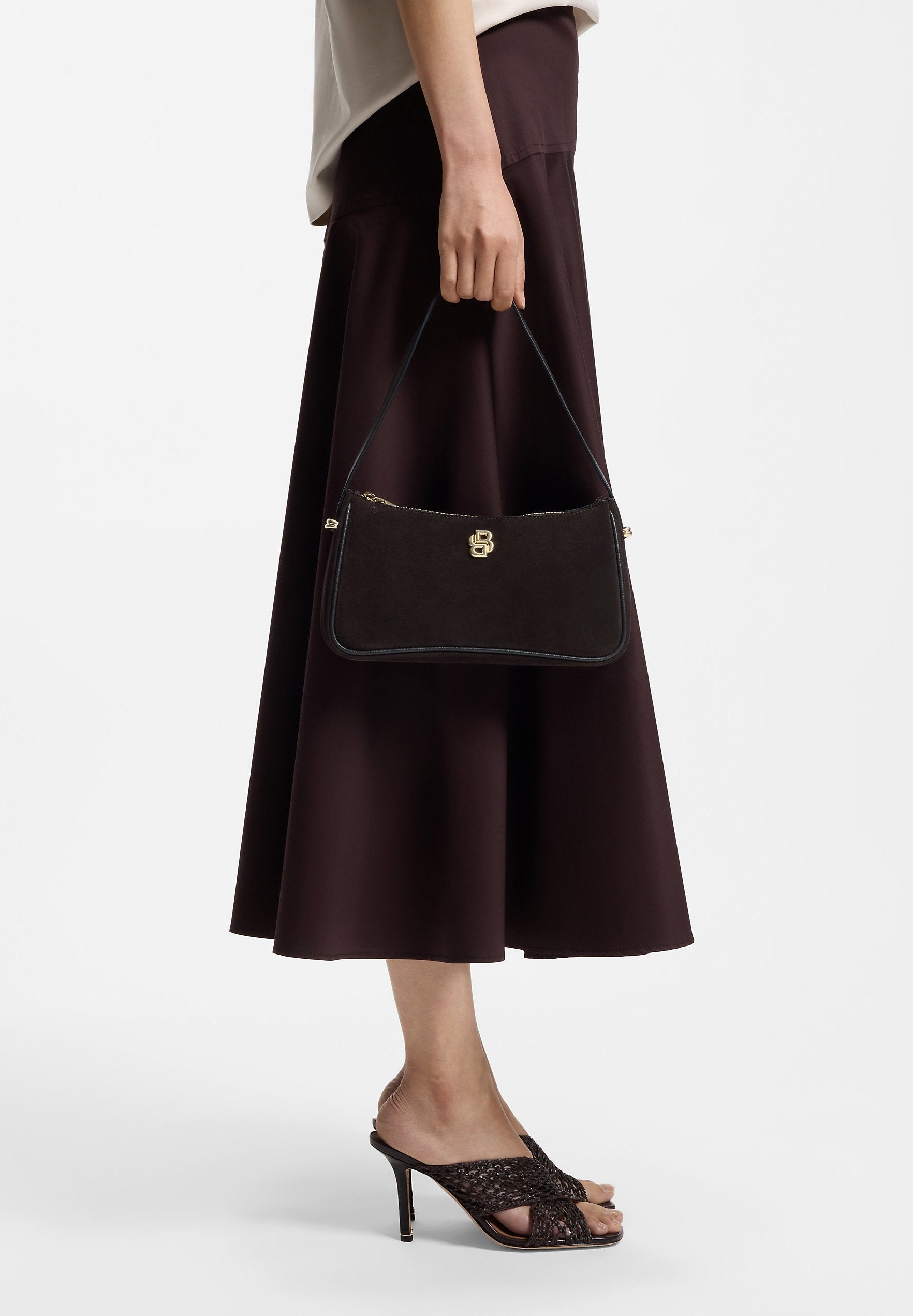 BOSS BEYOND S SH.B U - Handbag - dk brown