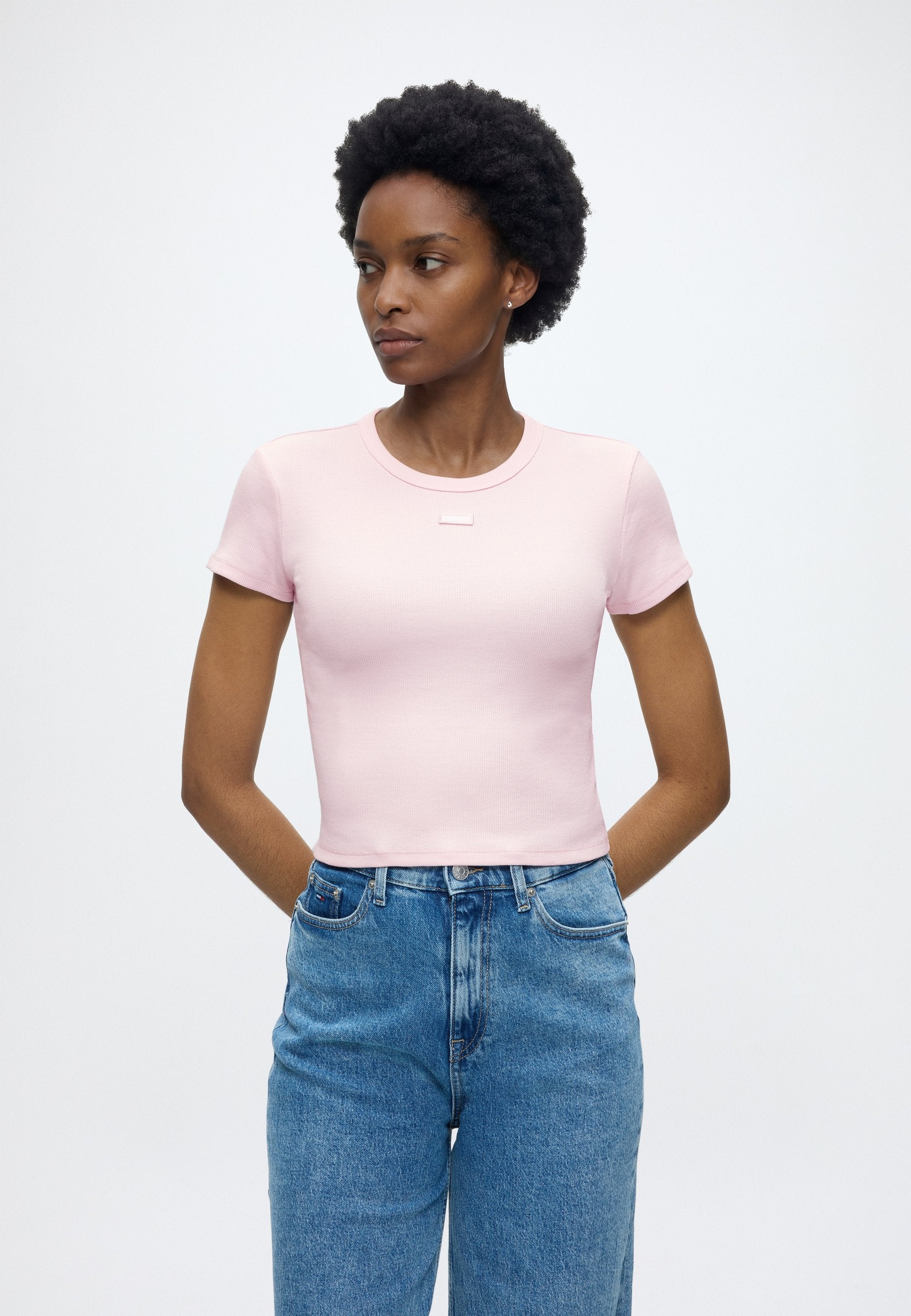 EASY TEE - Basic T-shirt - light/pastel pink