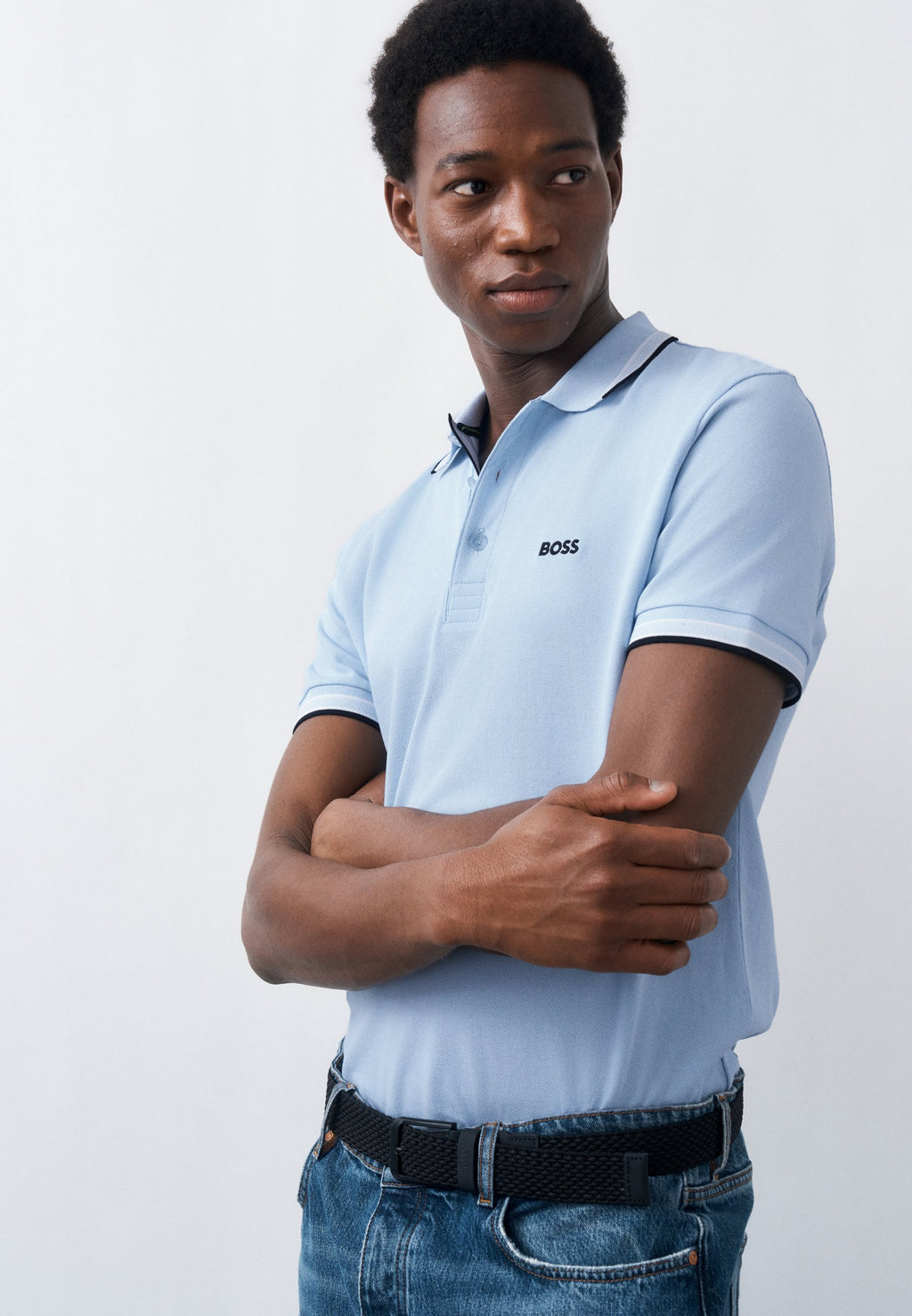 PADDY - Polo shirt - open blue