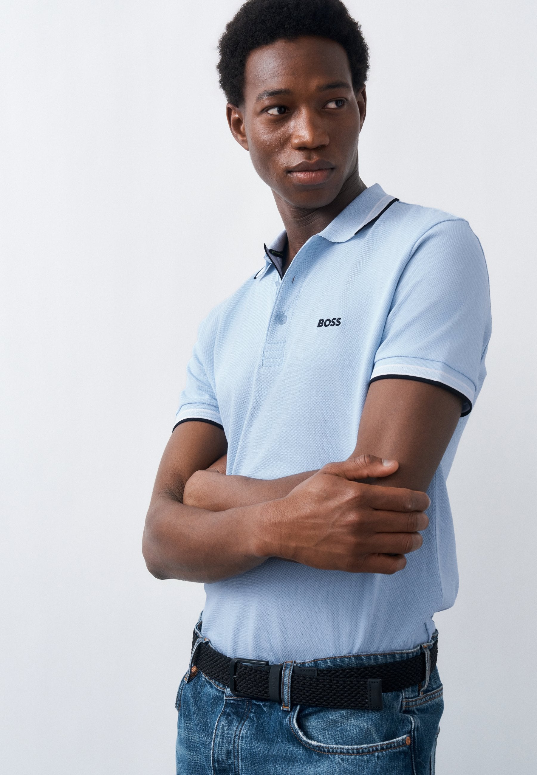 PADDY - Polo shirt - open blue