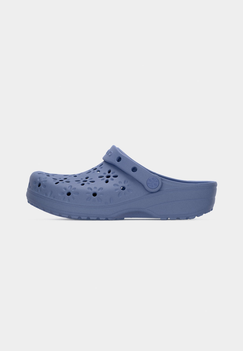 CLASSIQUE FLEURI AJOURÉ - Mules - brume bleue