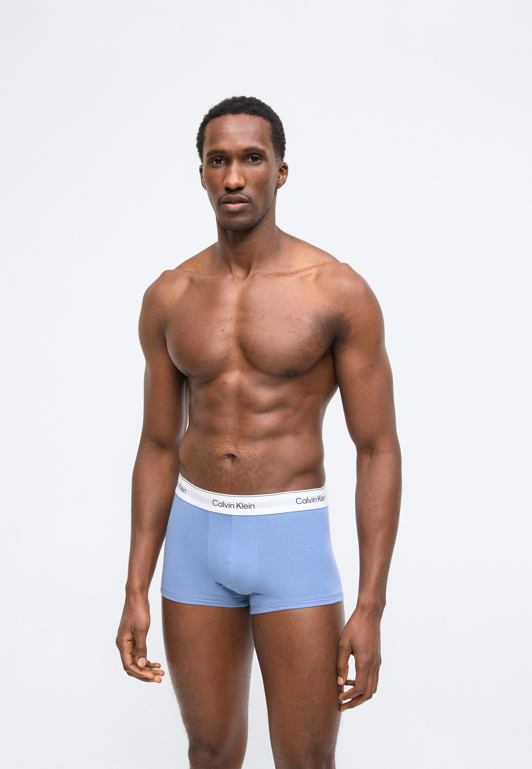 TRUNK ICON COTTON STRETCH 3 PACK - Trunks - white/blue tulip/turbulence