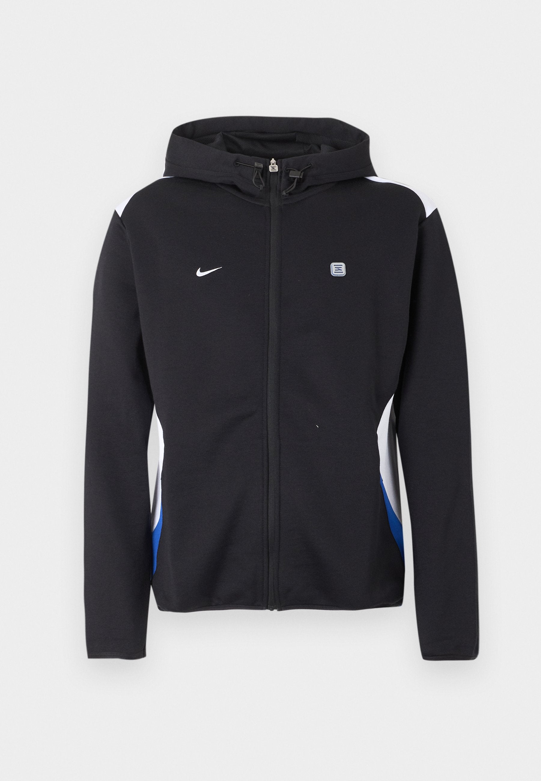 HOODIE SHOX - Zip-up sweatshirt - black/white/game royal