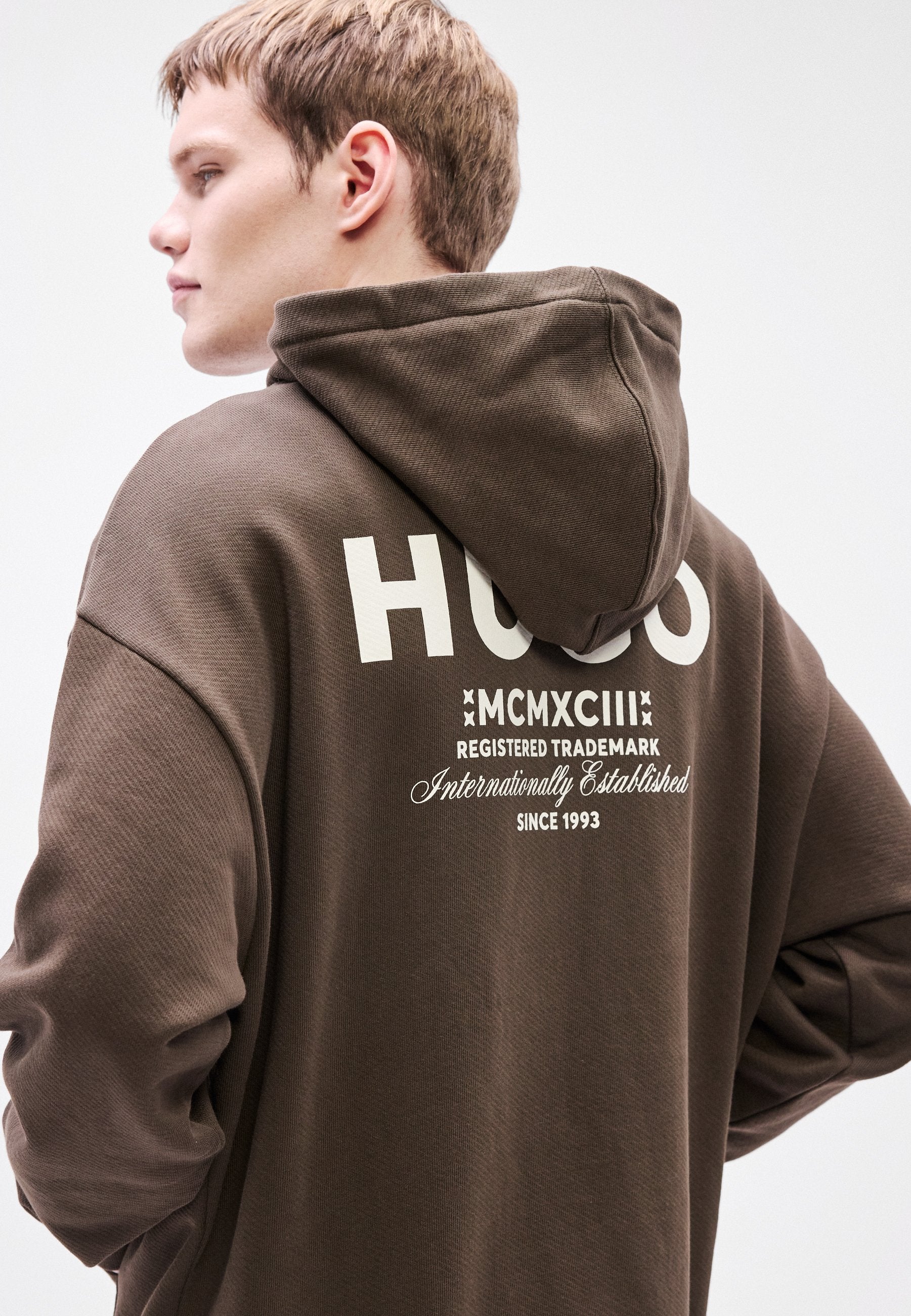NAZARDO - Hoodie - dark brown
