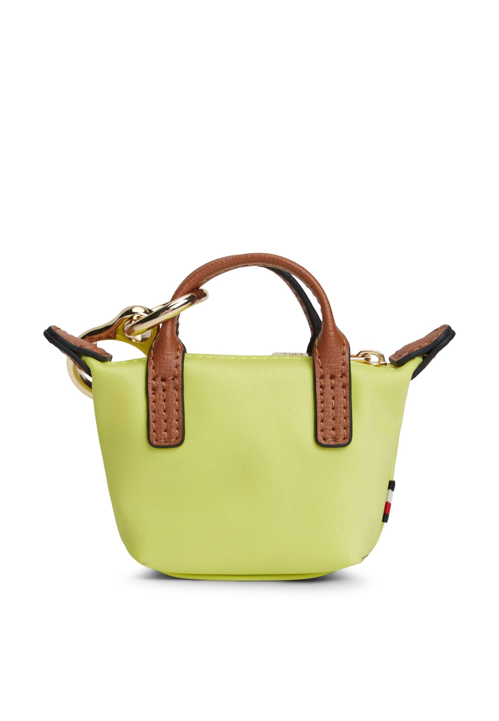 TOTE BAG KEYRING POUCH CHARM - Keyring - lime zing