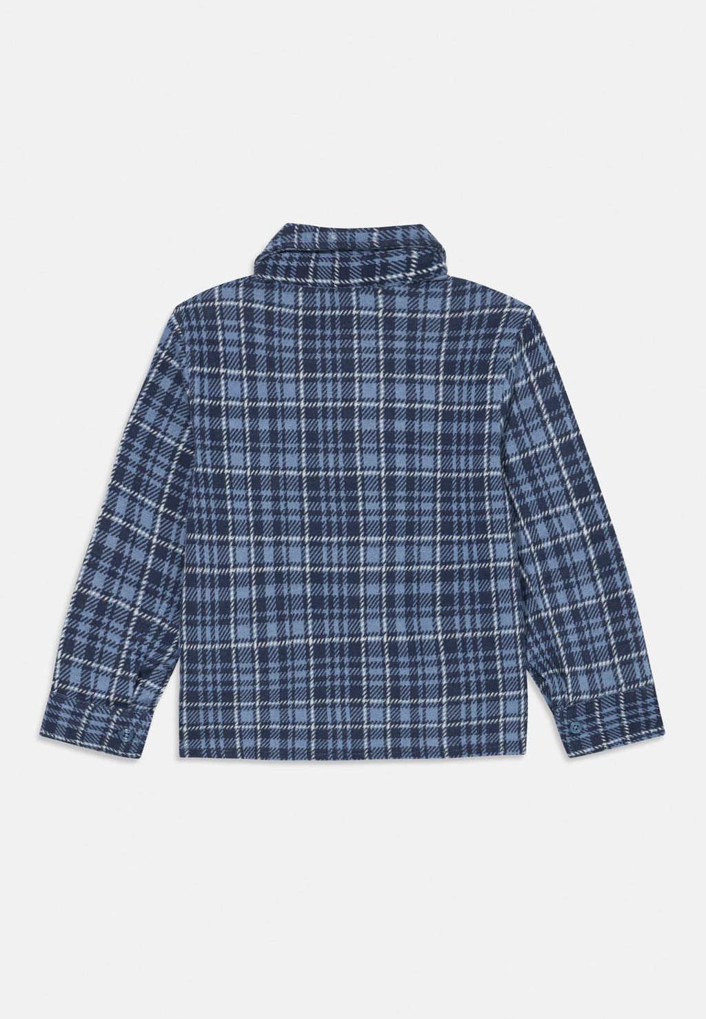 BABY & TODDLER PLAID BUTTON-FRONT SHIRT - Shirt - blue plaid