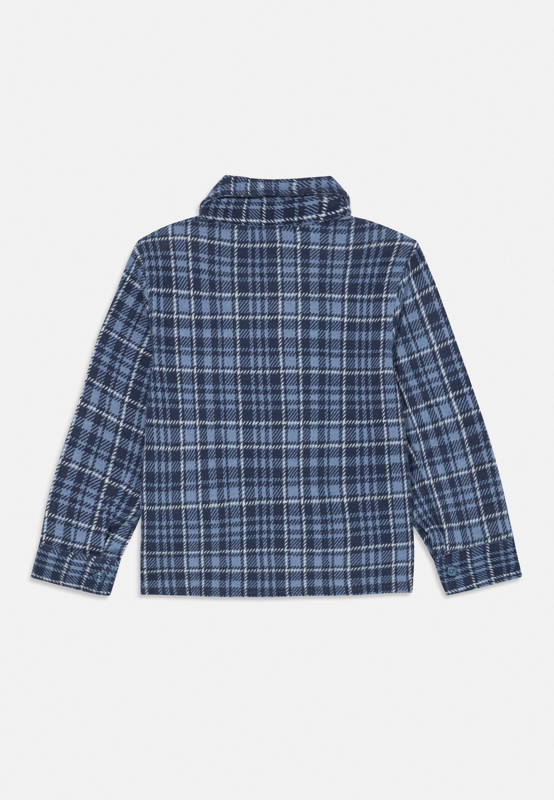 BABY & TODDLER PLAID BUTTON-FRONT SHIRT - Shirt - blue plaid