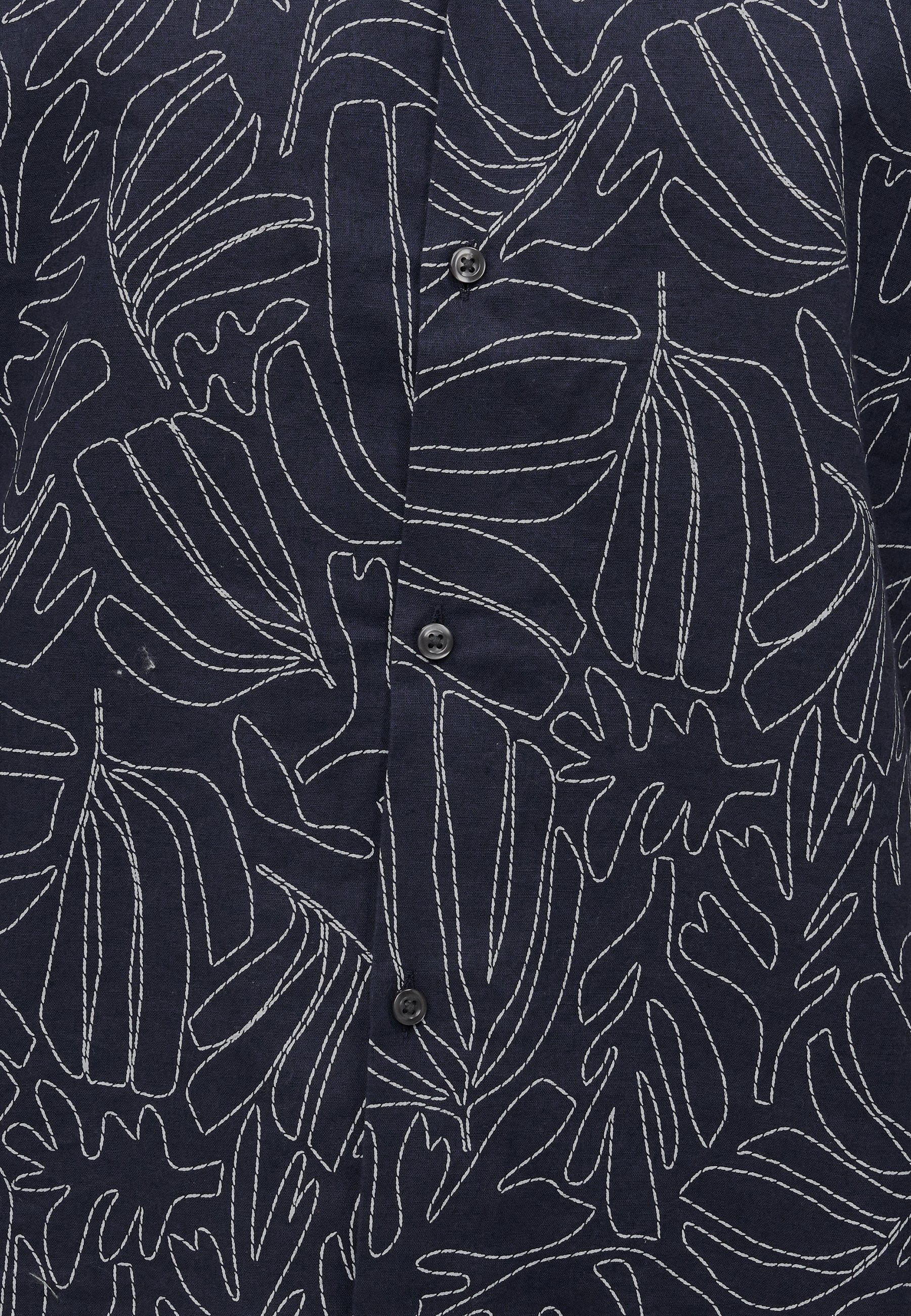 STANDARD RESORT COLLAR - Shirt - navy
