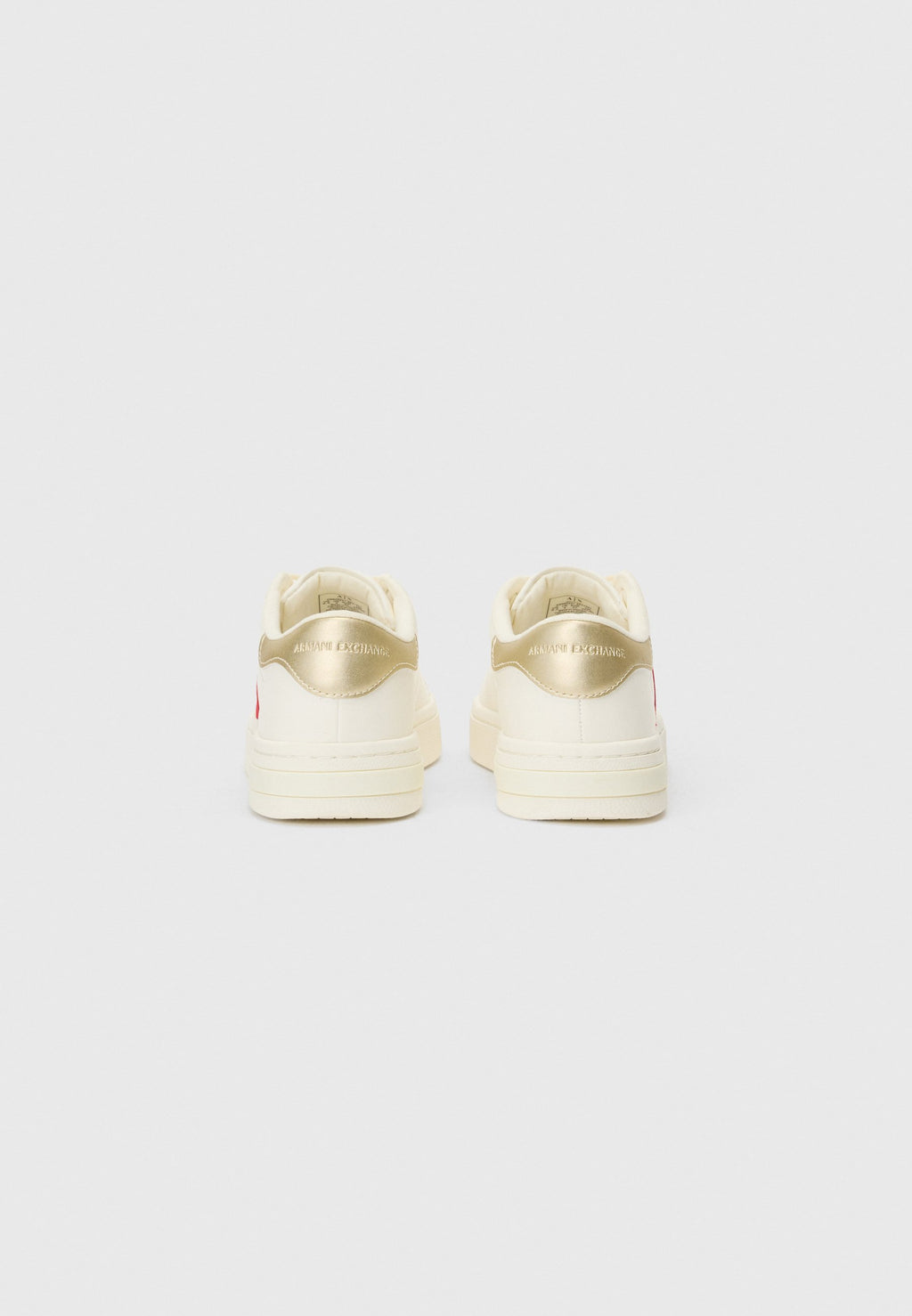 Trainers - off-white+pale gold