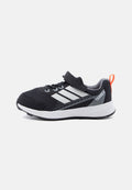 TRACEFINDER UNISEX - Hiking shoes - core black/grey one/semi impact orange
