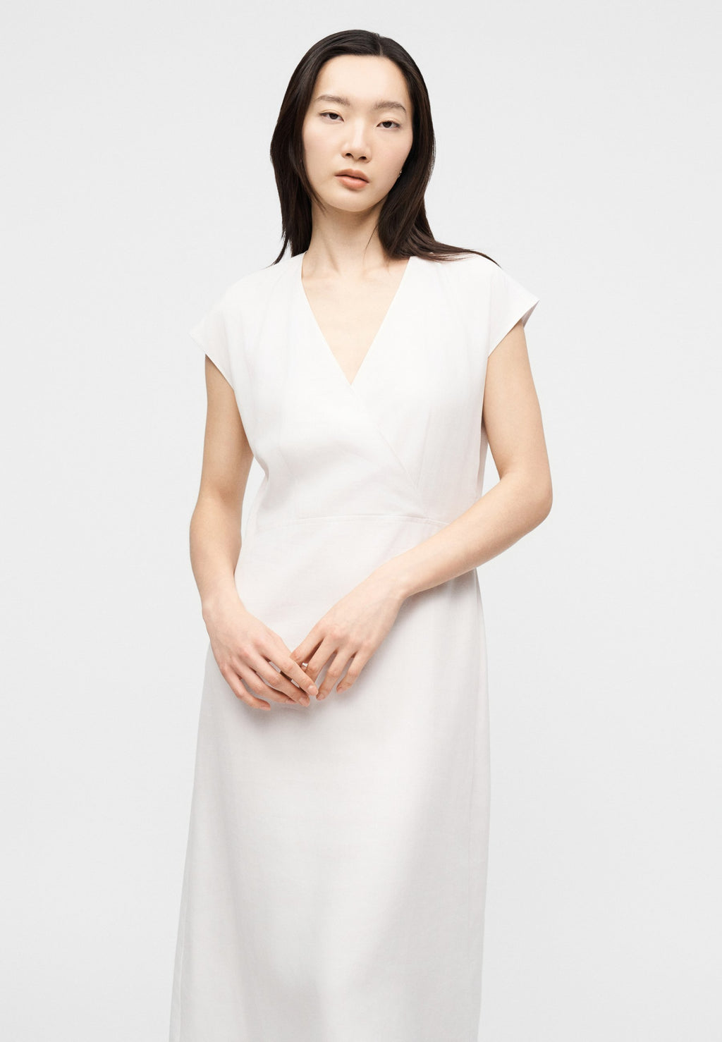DRESS - Day dress - white sand