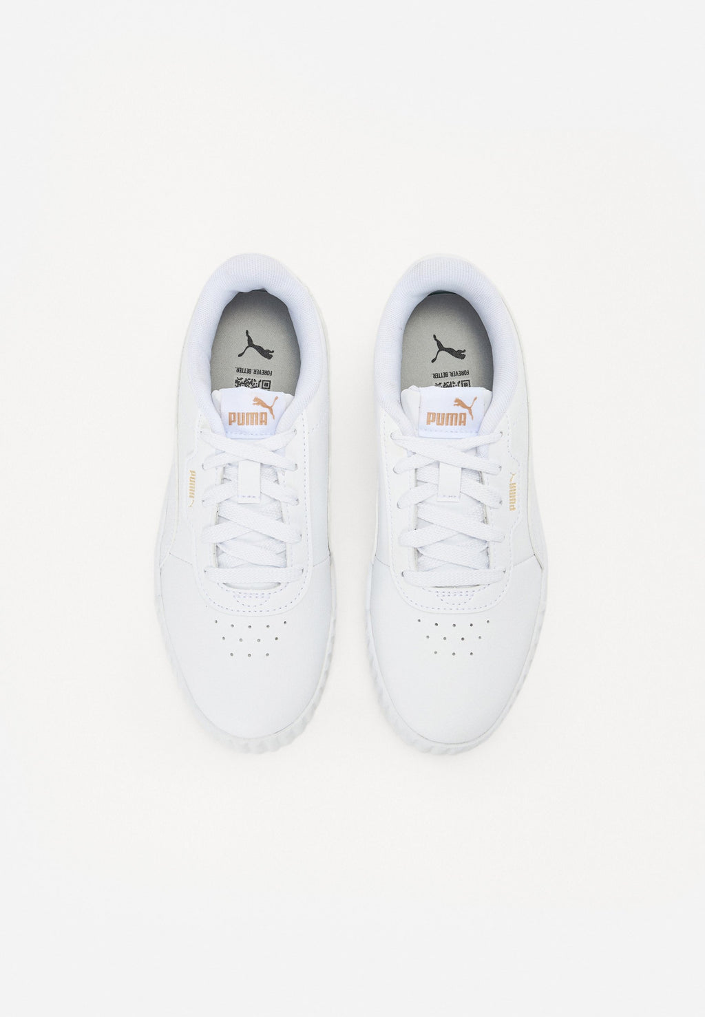 CARINA  - Trainers - white/gold