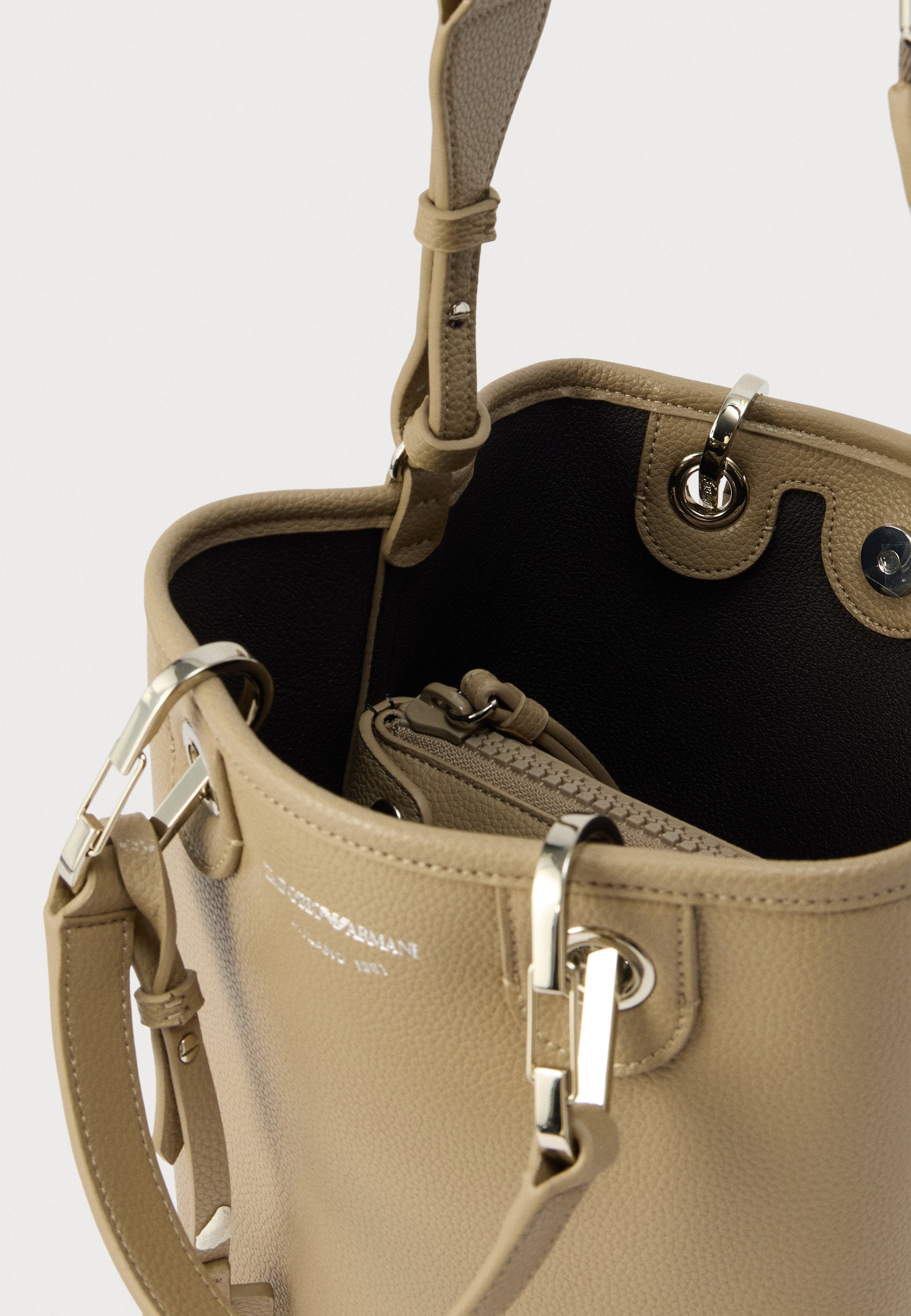 SHOPPING BAG - Handbag - creta/moka