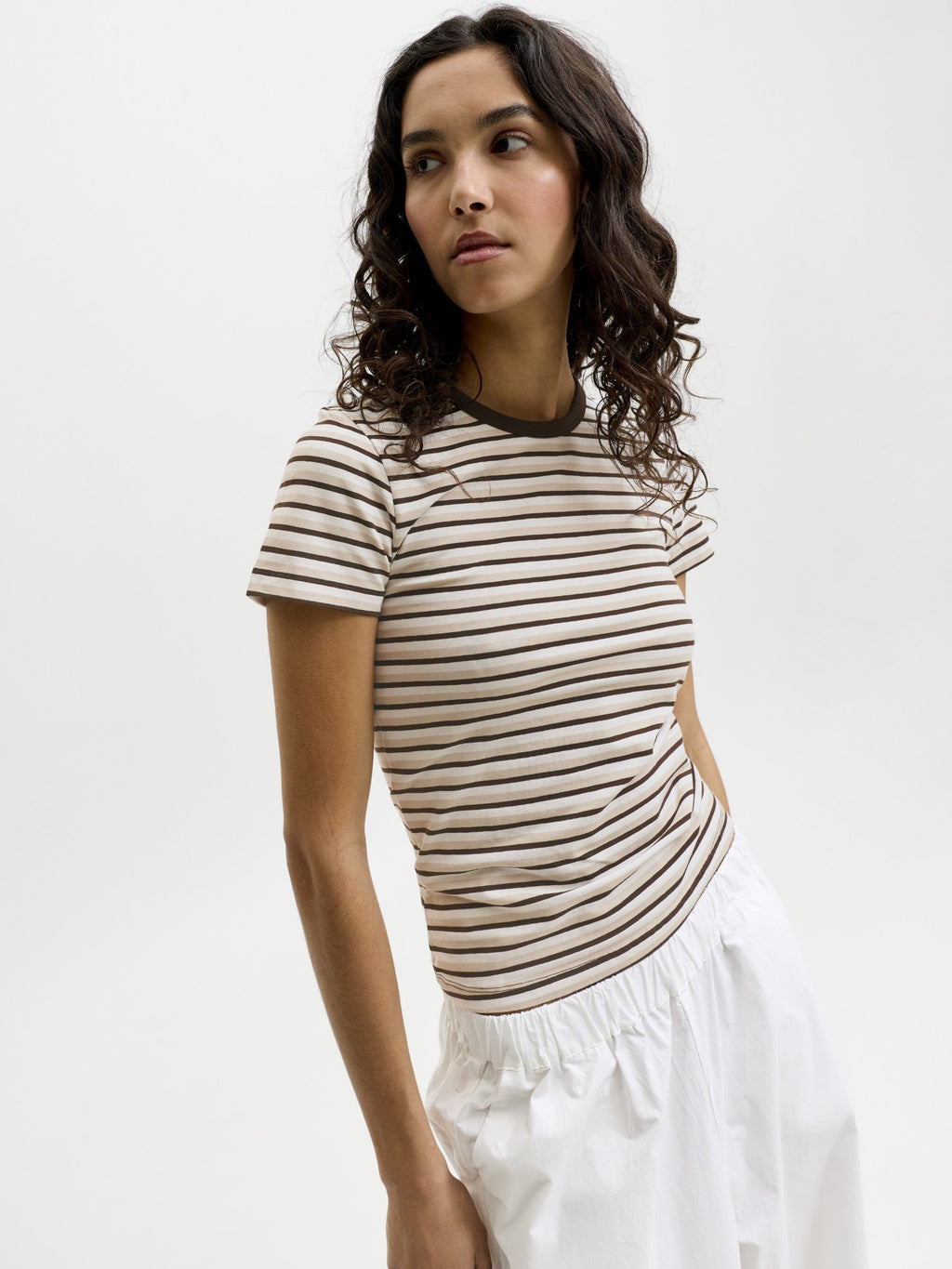 JXGIGI - Print T-shirt - cloud dancer