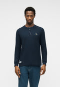 Long sleeved top - navy blue