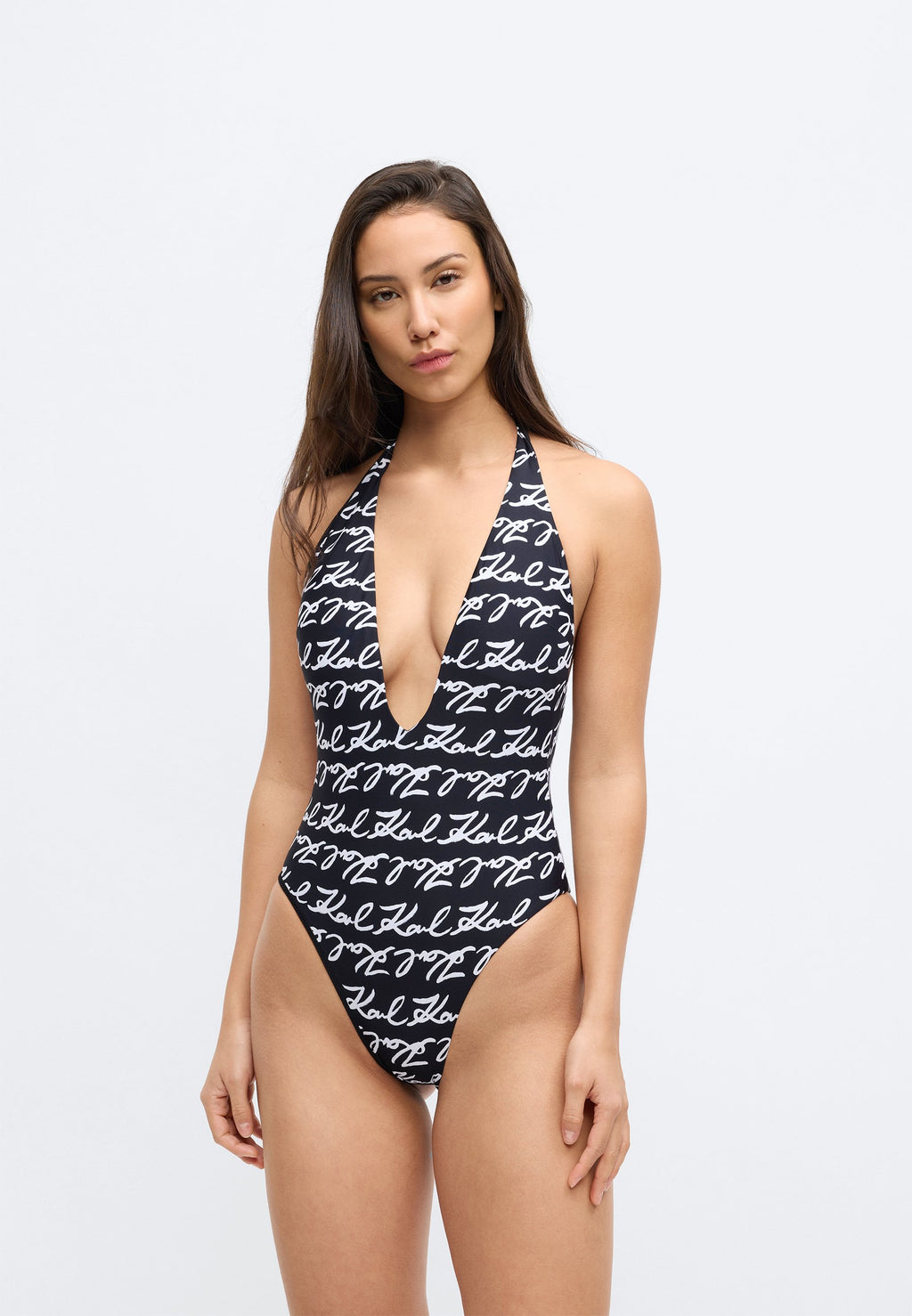 SIGNATURE CHEEKY - Swimsuit - black
