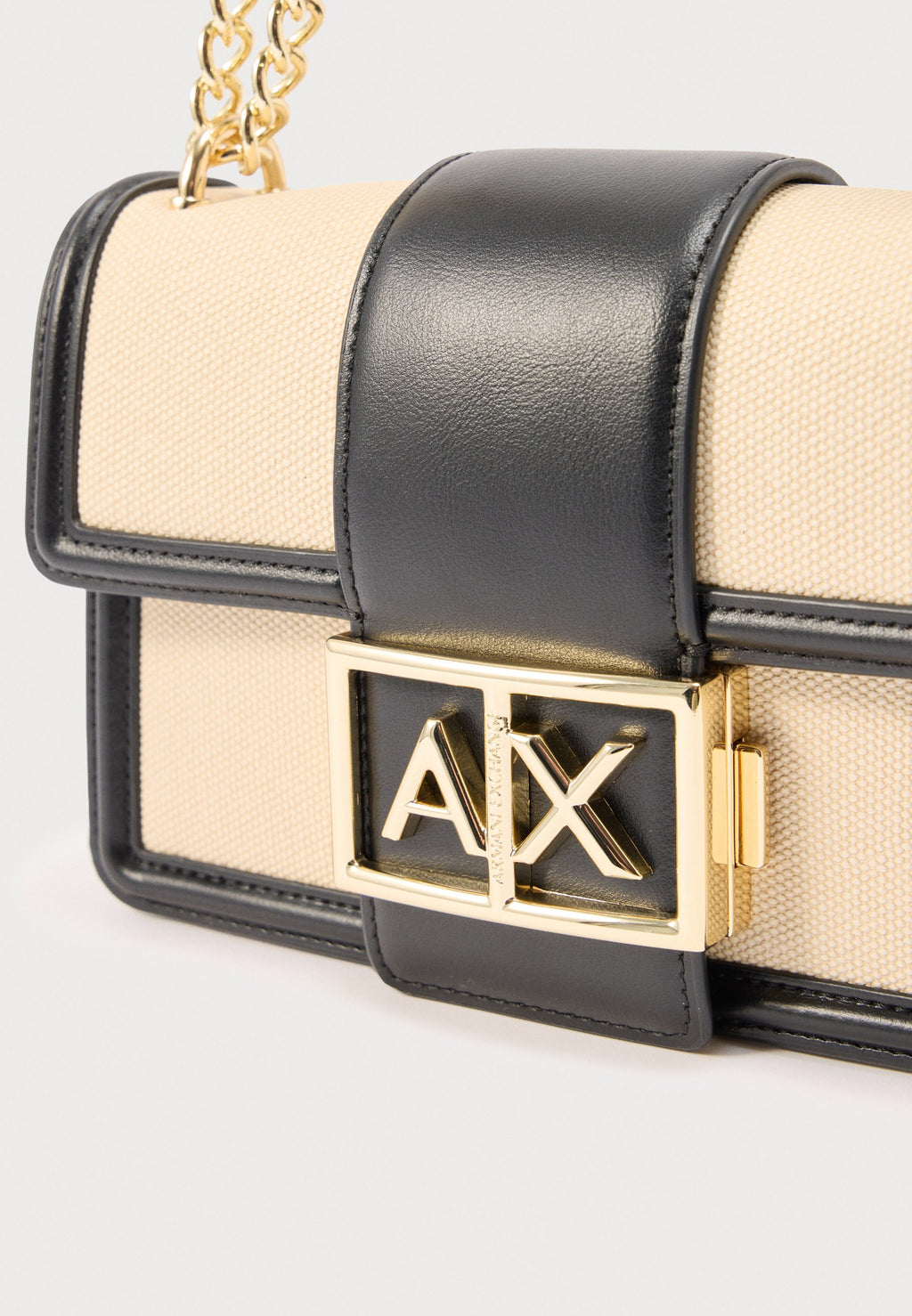 JODIE CROSSBODY - Sac bandoulière - naturel/noir