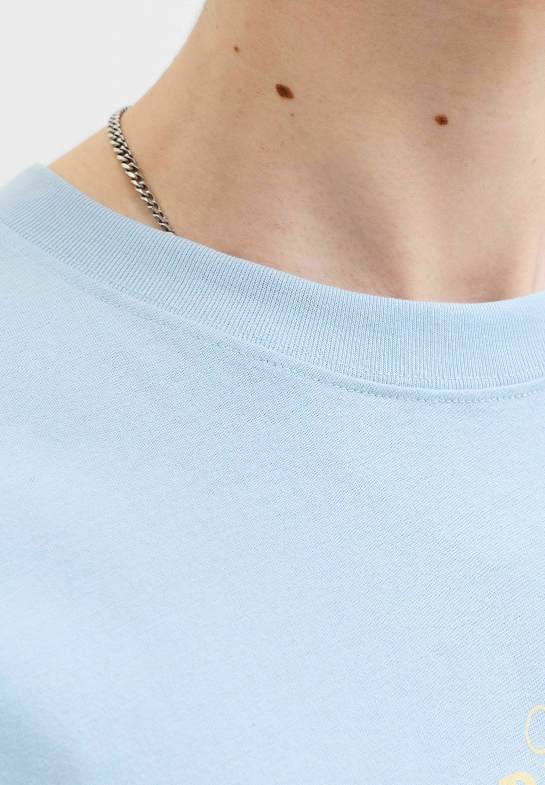 T- - Print T-shirt - cashmere blue
