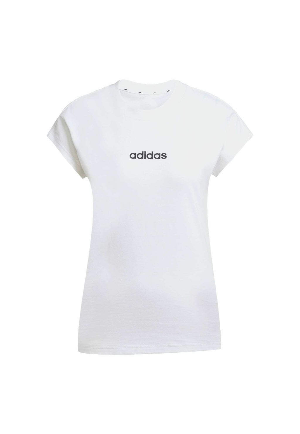 ESSENTIALS LINEAR COTTON - Basic T-shirt - white   black