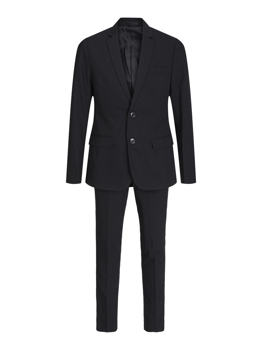 Single breasted and tailored JPRSOLAR Suit Junior - Blazer jacket - black