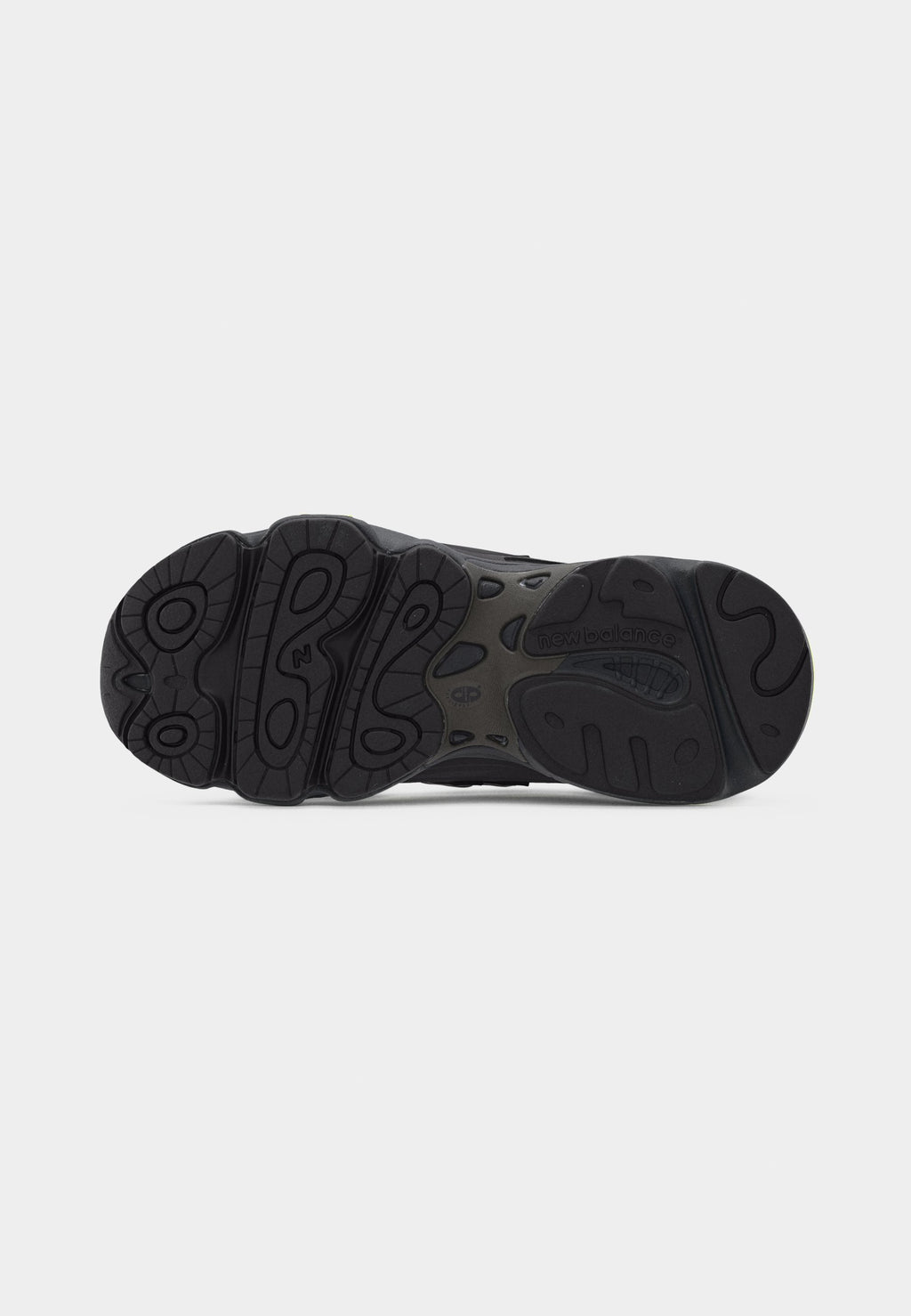 M1000 UNISEX - Trainers - black/dry lime