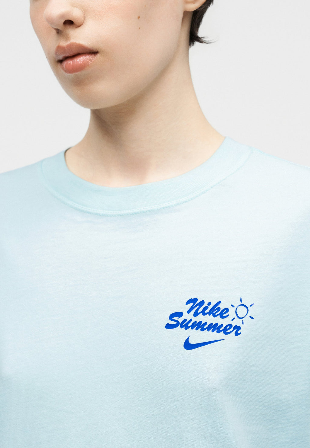 Basic T-shirt - glacier blue