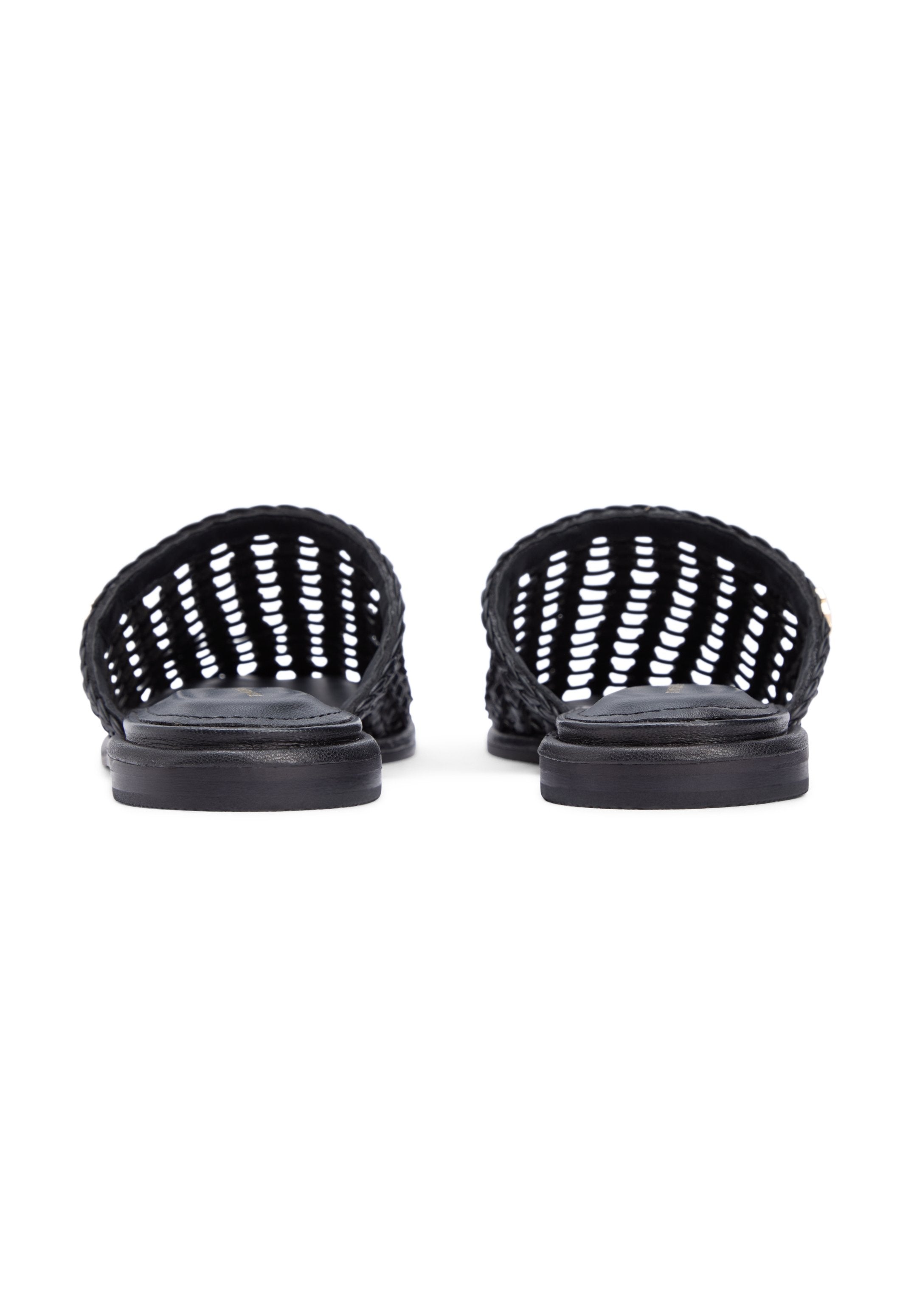 FLAT  - Mules - black