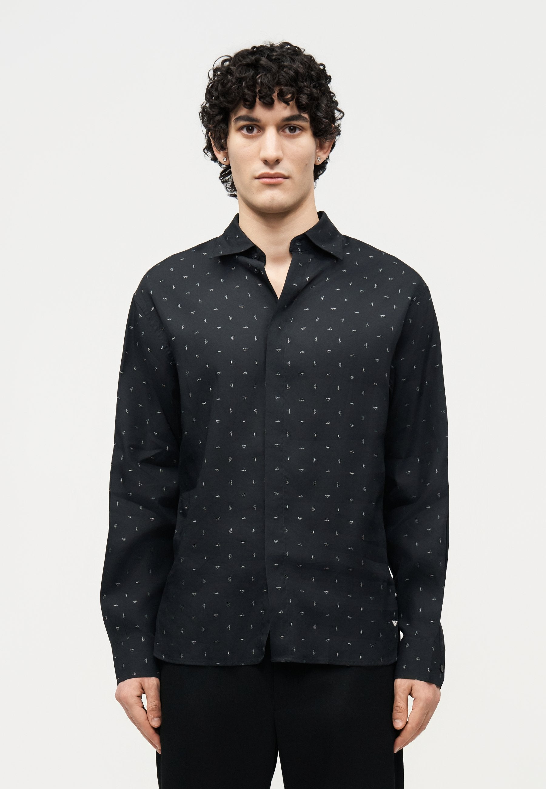 SHIRT - Shirt - blu navy/french oak