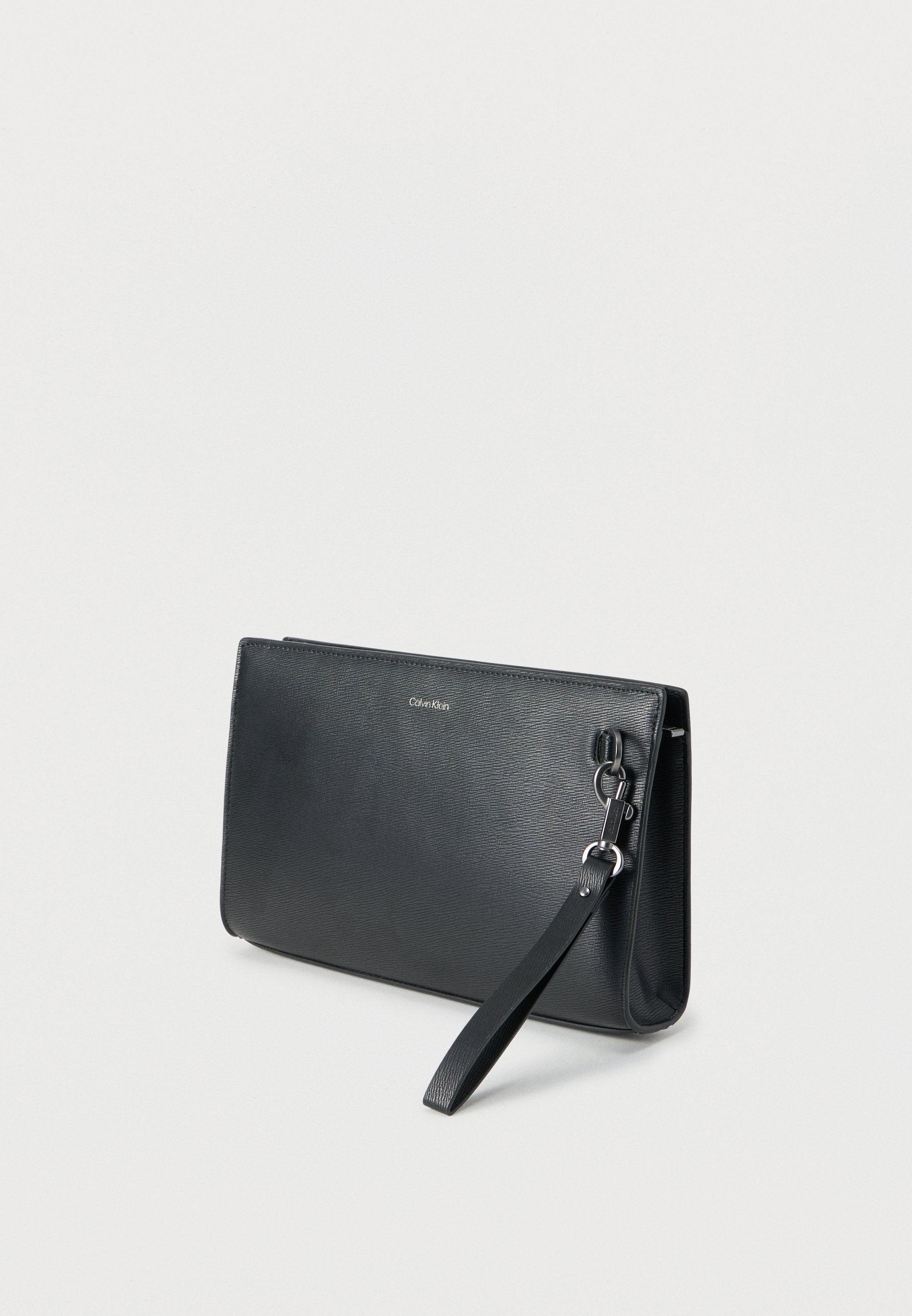 EMBLEM POUCH WITH HANDLE - Clutch - black