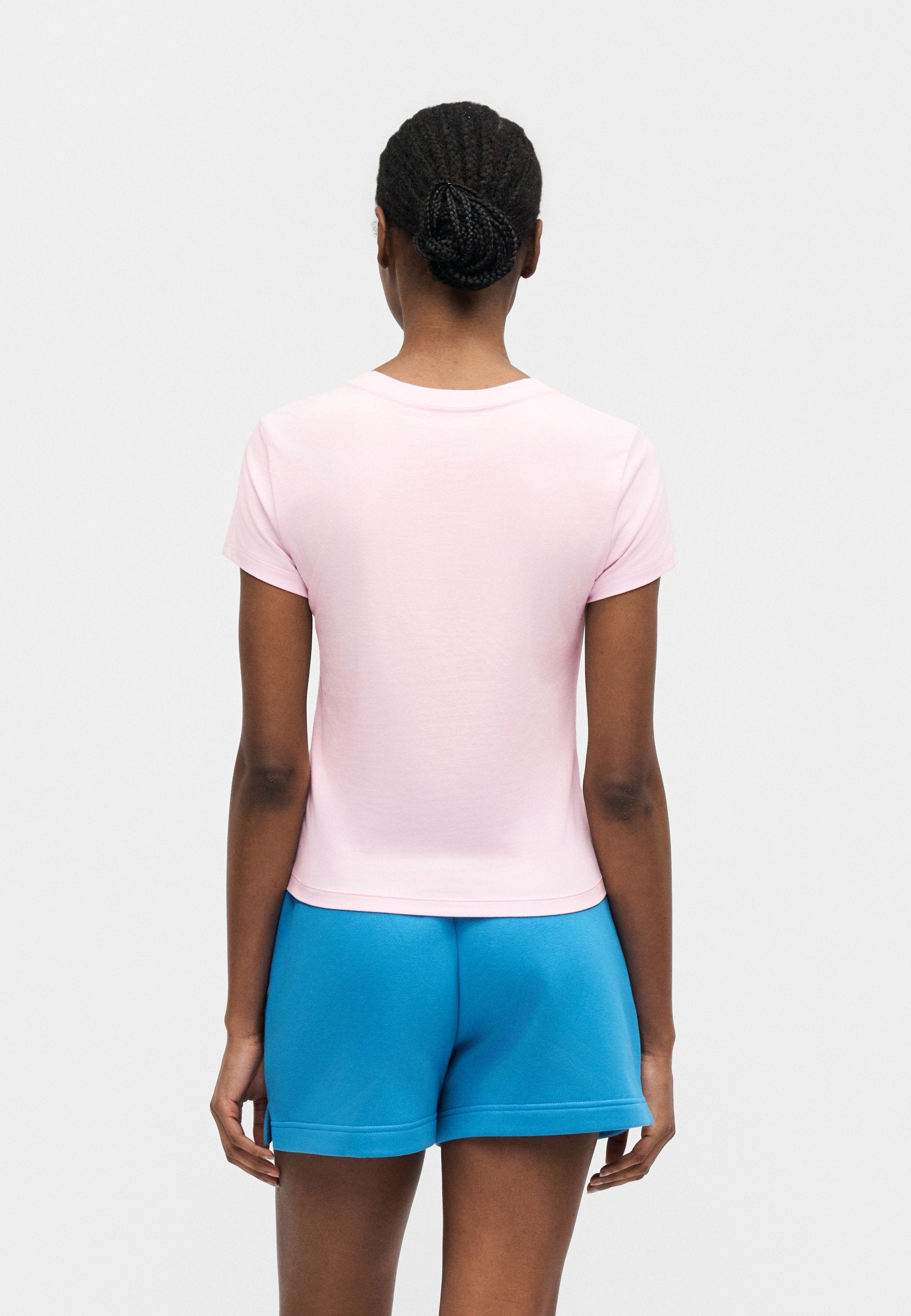 TEE - Print T-shirt - pink foam