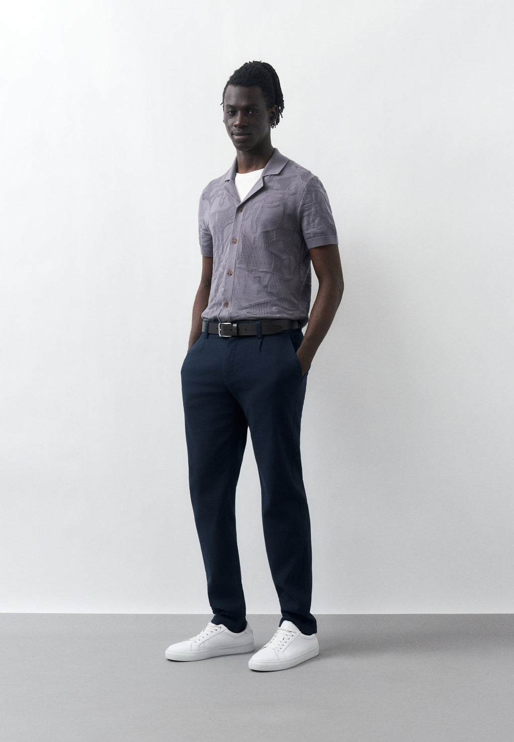 Chinos - dark blue