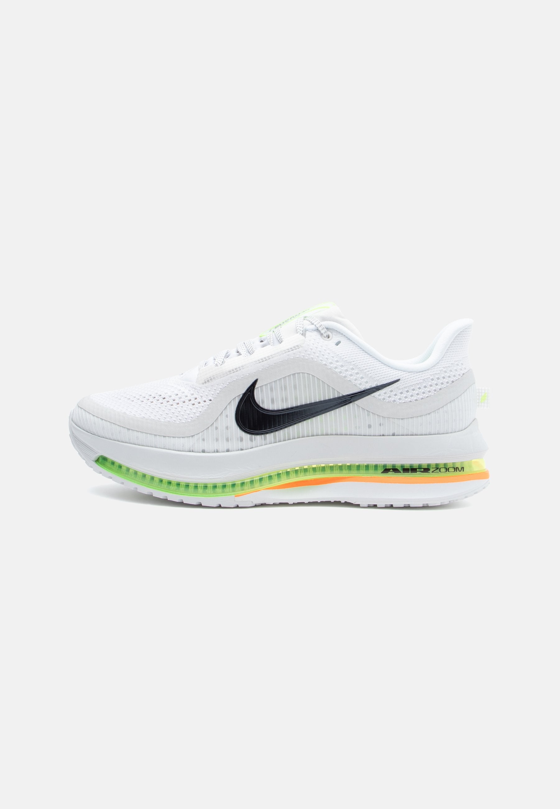 PEGASUS PREMIUM - Road running shoes - white/black/off white/volt/volt ice/total orange