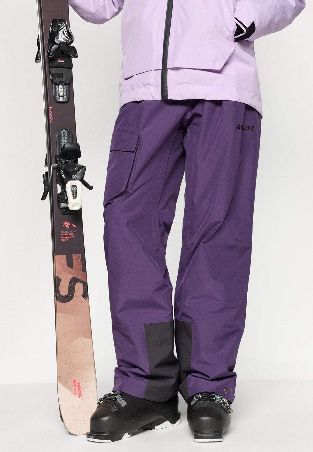 Ski pants - aurora plum
