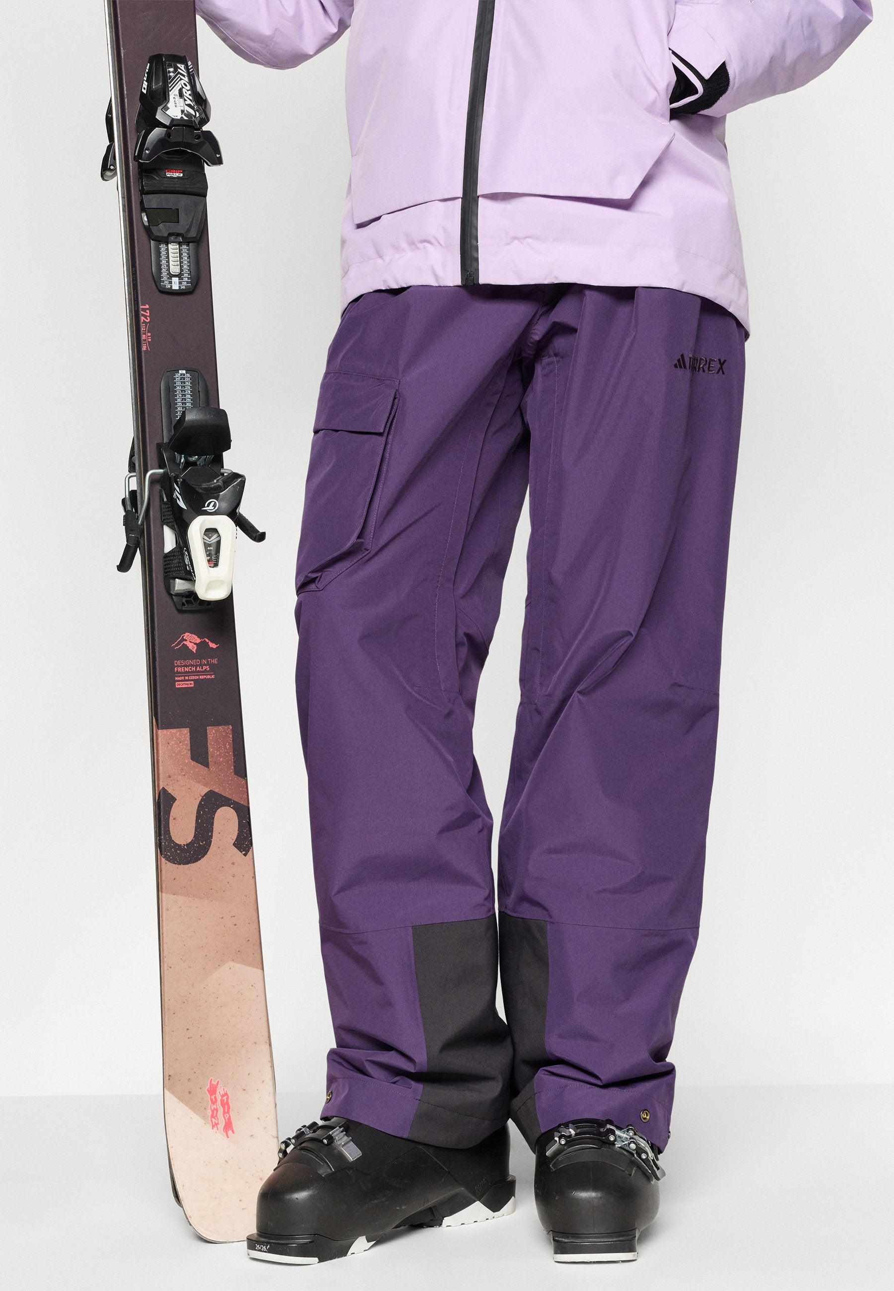 Ski pants - aurora plum