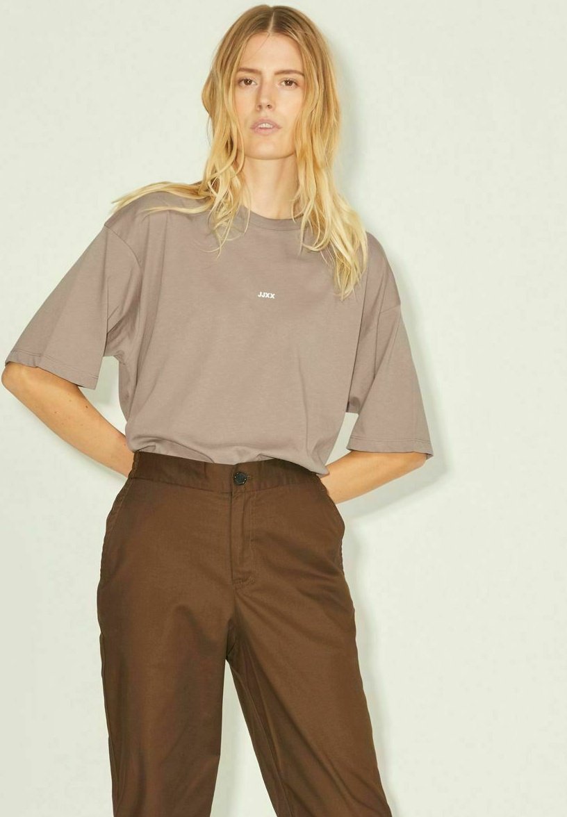 JXANDREA LOOSE TEE - Basic T-shirt - brindle
