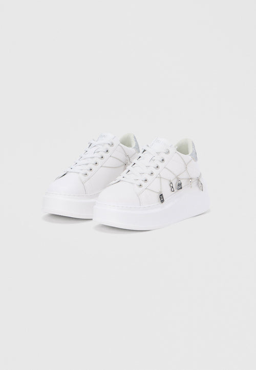 ANAKAPRI - Trainers - white/silver-coloured