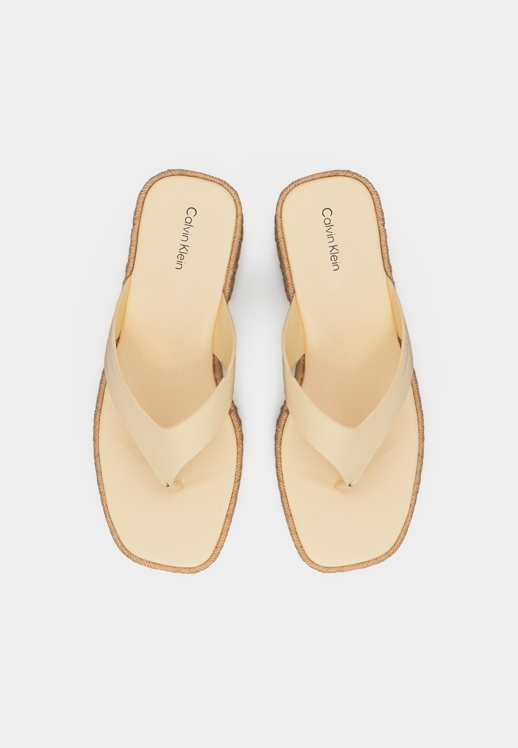T-bar sandals - light cashew