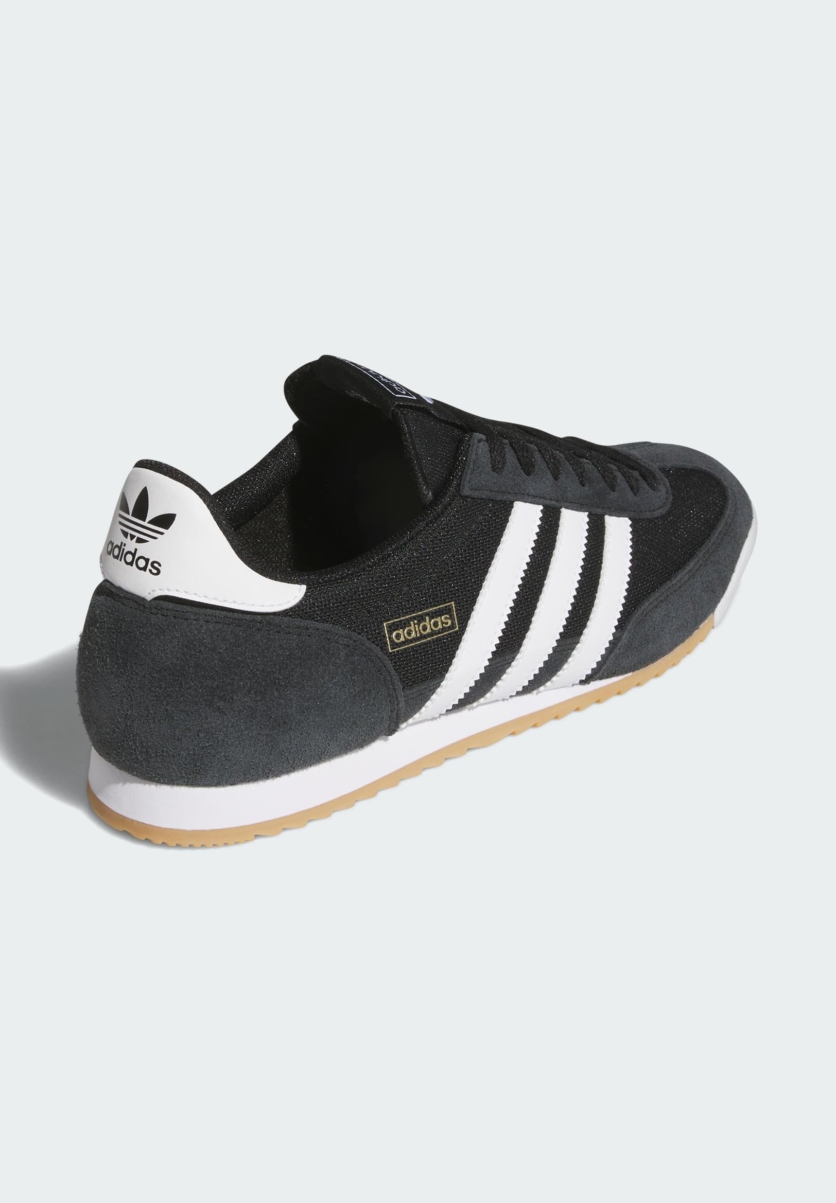 R71 UNISEXE - Baskets - noir/blanc/doré métallisé.