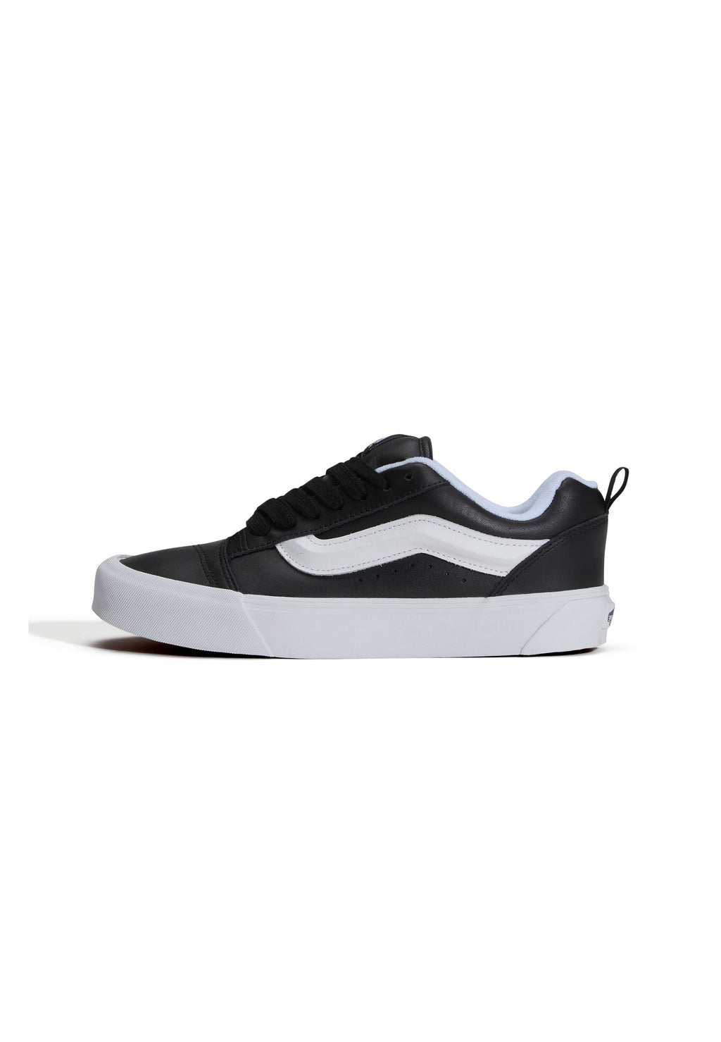 KNU SKOOL UNISEX - Skate shoes - bpa -  leather black/true white