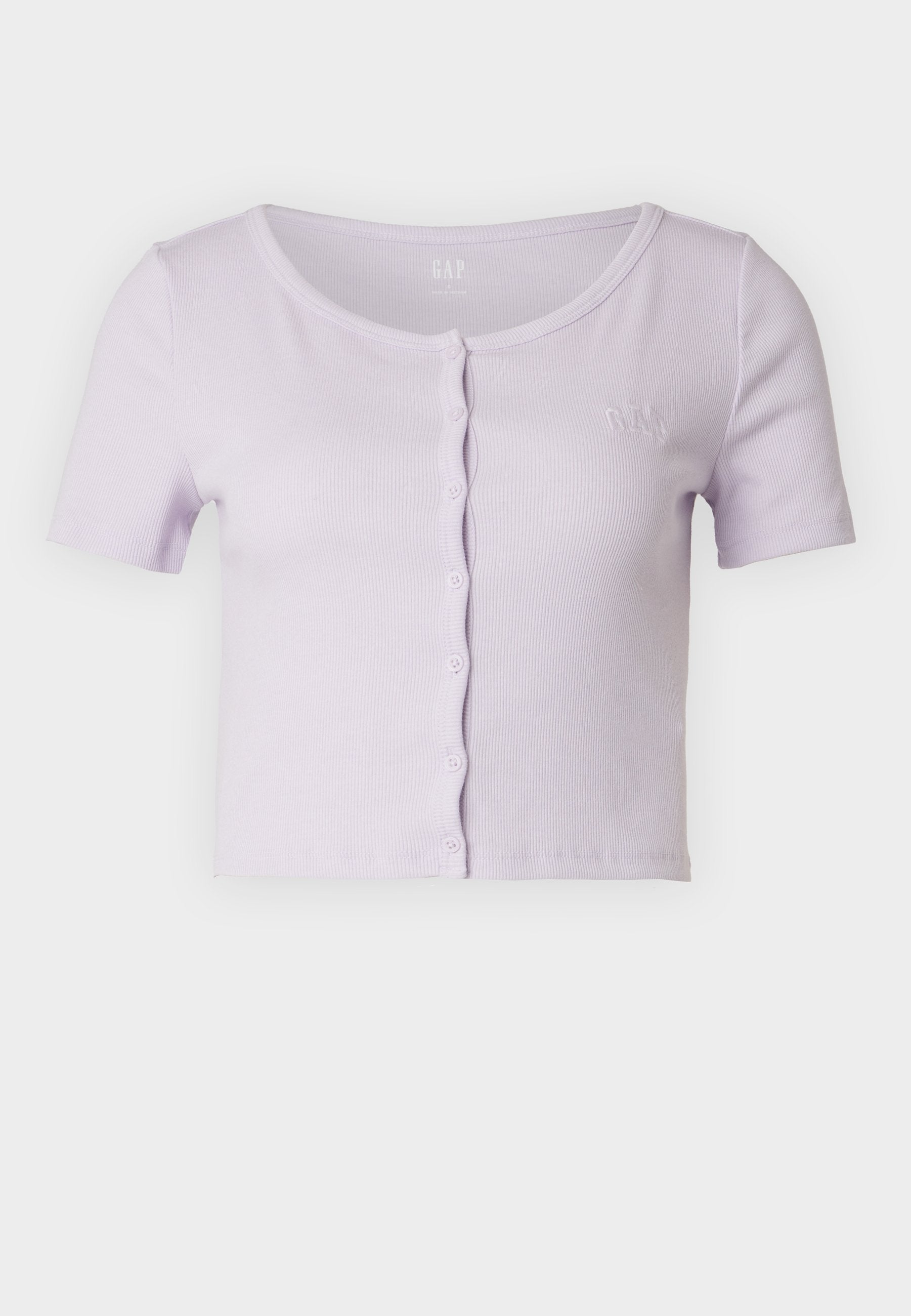 CROPPED CREW - Print T-shirt - orchid petal