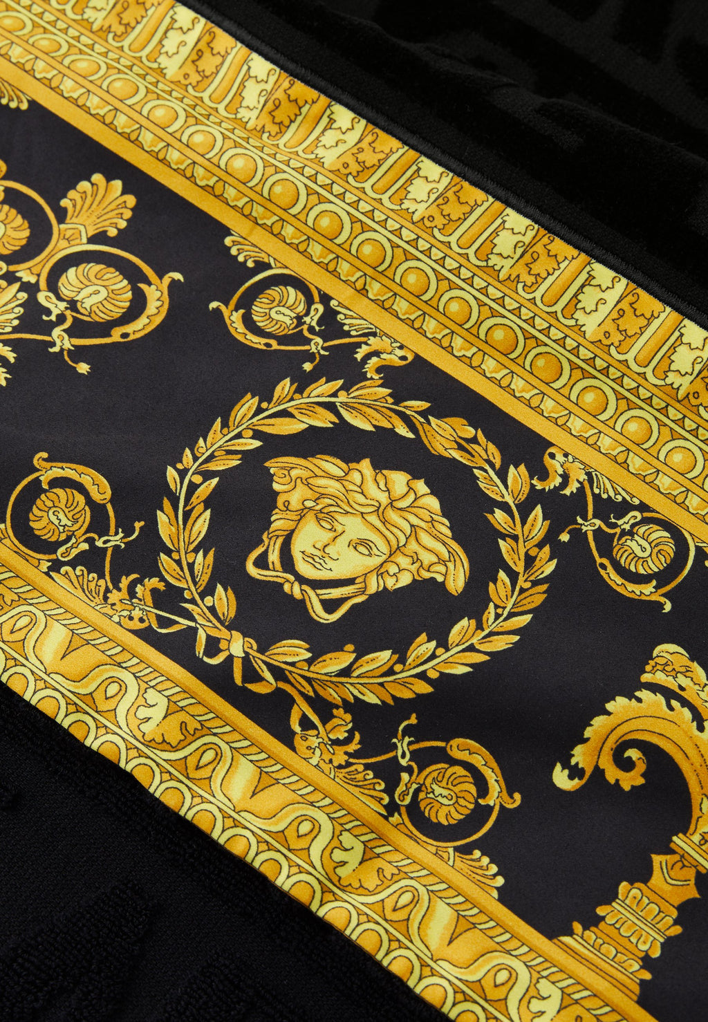 BATH TOWEL I HEART BAROQUE - Towel - black