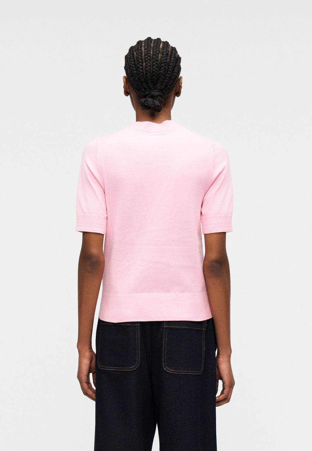FINE - Print T-shirt - rose petal