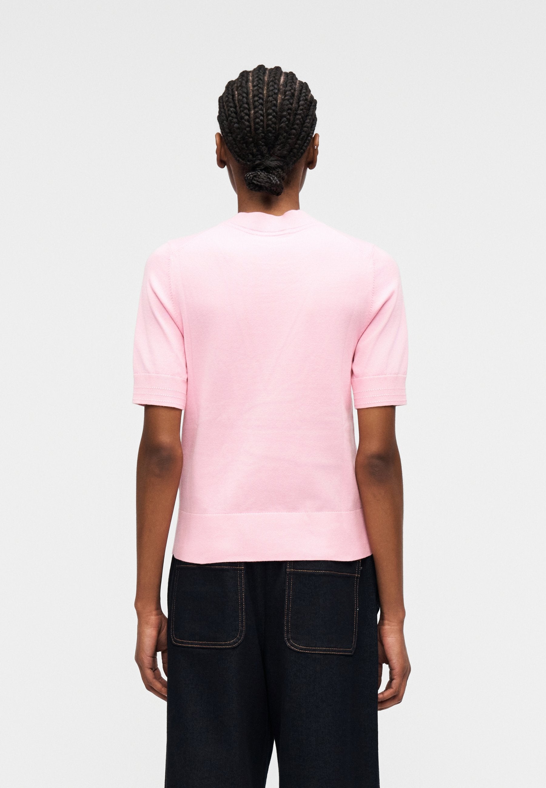 FINE - Print T-shirt - rose petal
