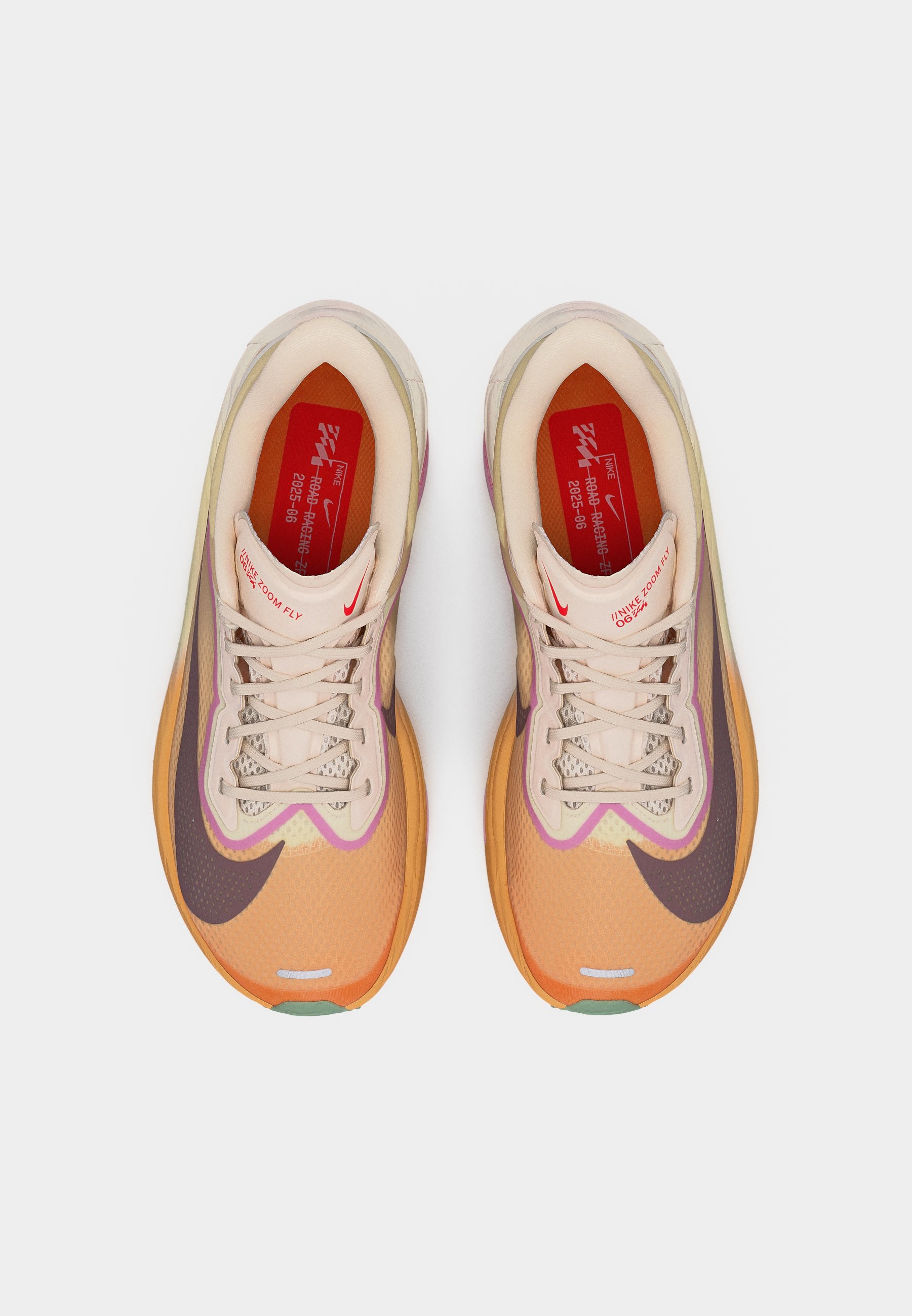 ZOOM FLY 6 - أحذية جري على الطرق - شراع/تاتو/ماجنتا فاتح/وردي لؤلؤي/قرمزي ساطع/طباشيري برتقالي