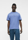 MEMBER LOGO - Print T-shirt - light blue